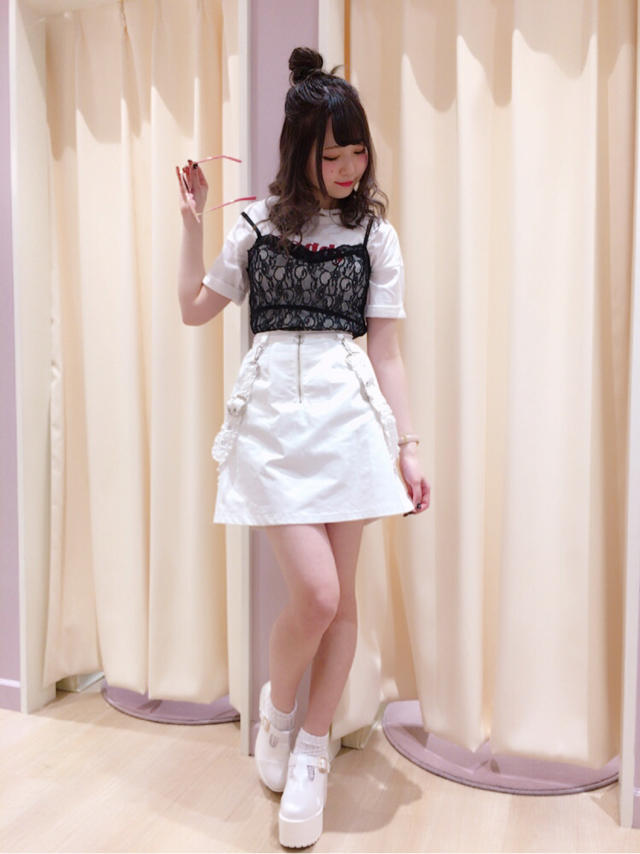haruka♡ホワイトベースの爽やかカジュアルコーデ♡