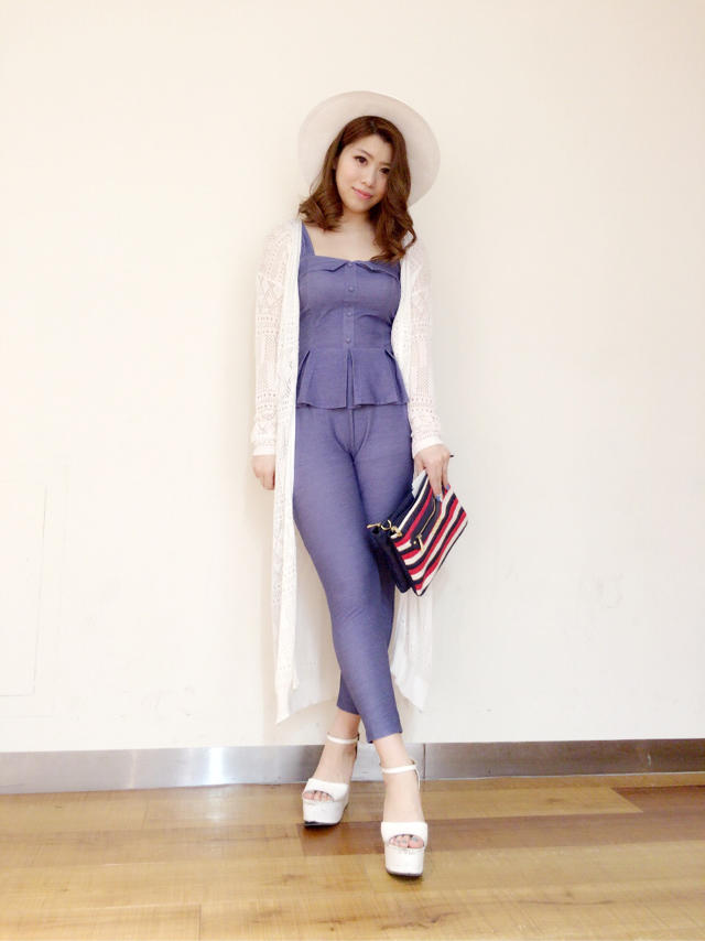 denim set up♡いわたん
