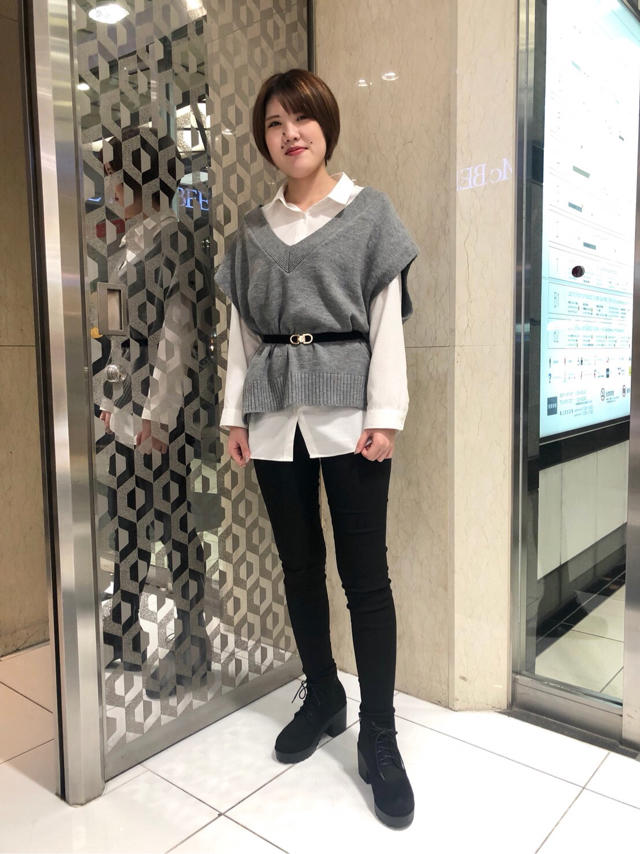 AW店頭コーデ♡はるな