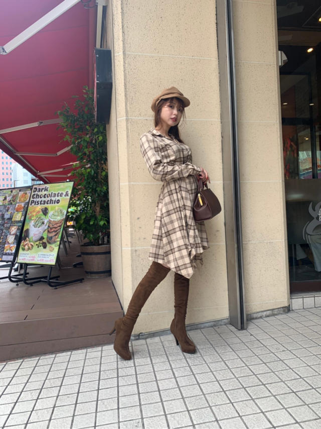 チェック♡ワンピース