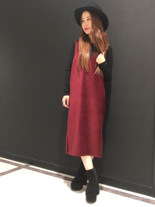人気のベロアOP♡たっきー