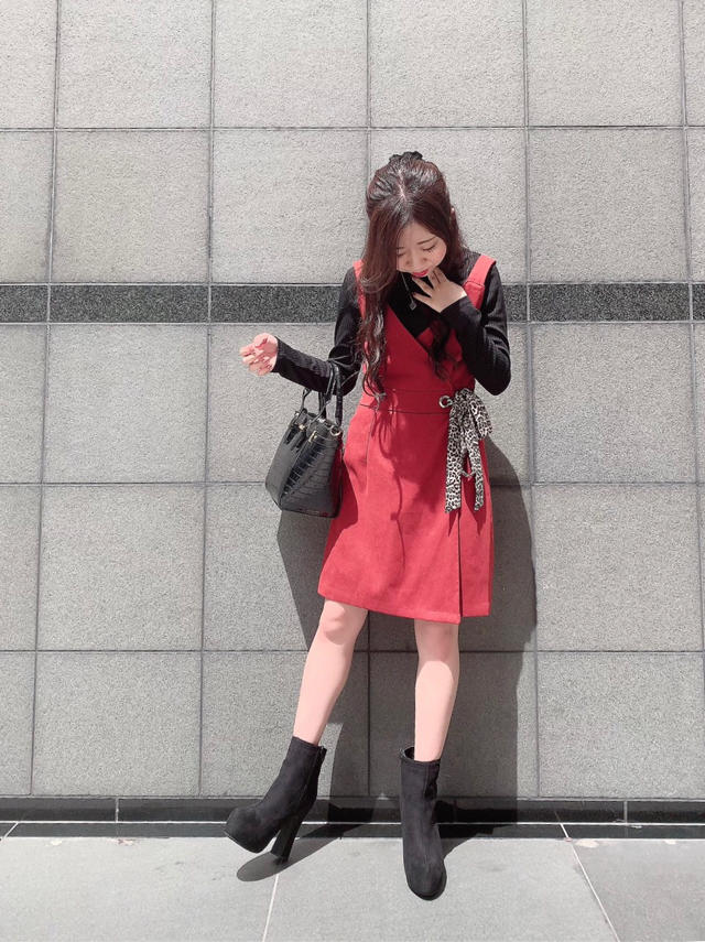 インナー付きジャンスカ♥ともちん