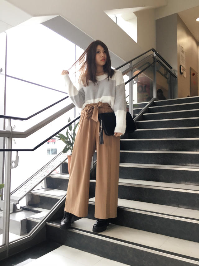 新作シャギーknit♡いわたん
