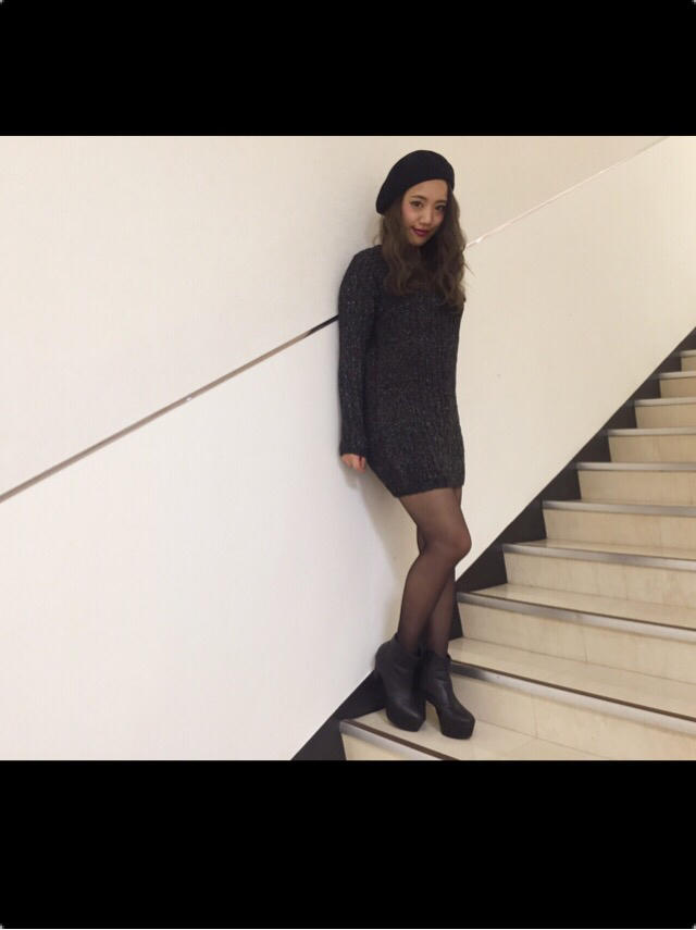 ニットワンピース♡