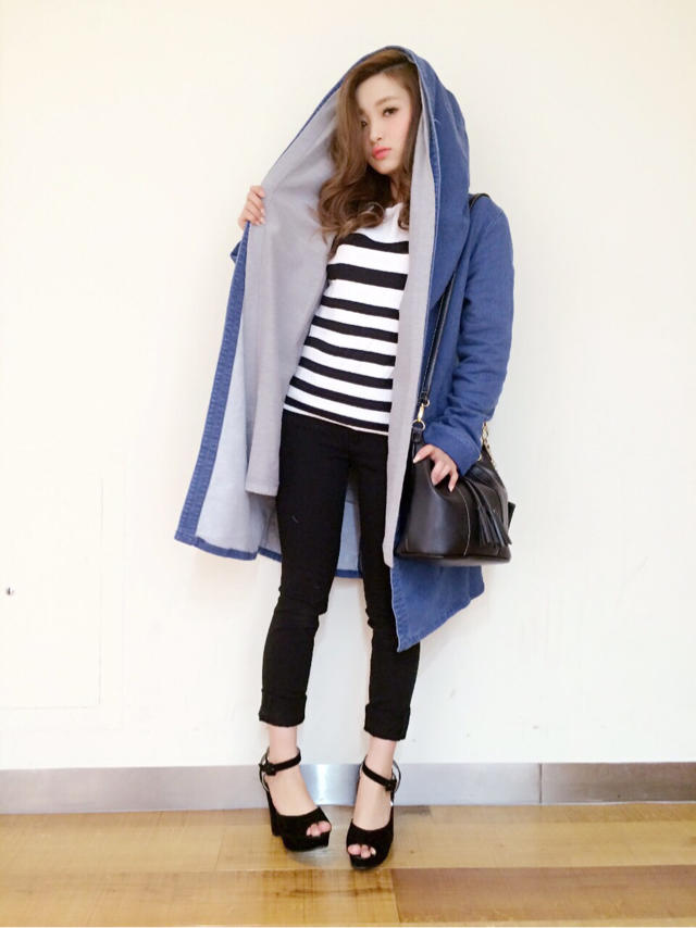 かなやんBlog♡新作  denim coat