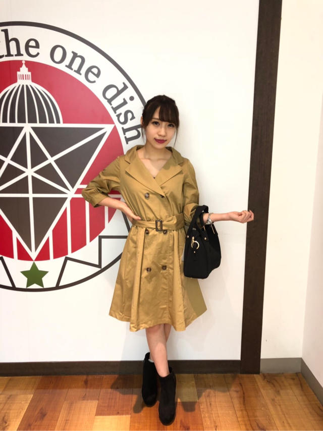 トレンチワンピ♡あや