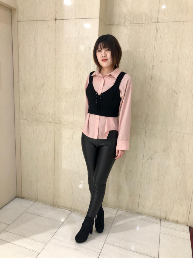 永尾ちゃん店頭コーデ♡＆new hair かなみ