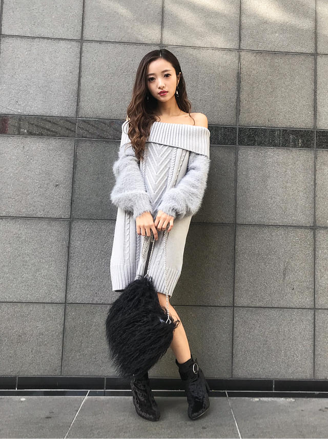 女っぽニットOP♡みき
