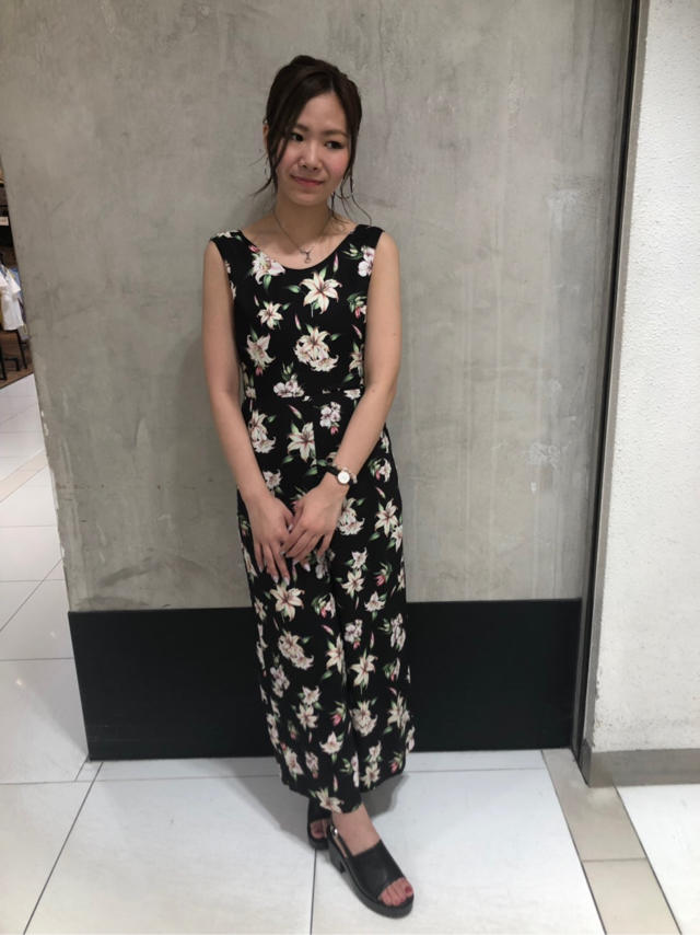花柄オールインワン☆ꫛꫀꪝ✧‧˚ネイル✩.*˚Arisa