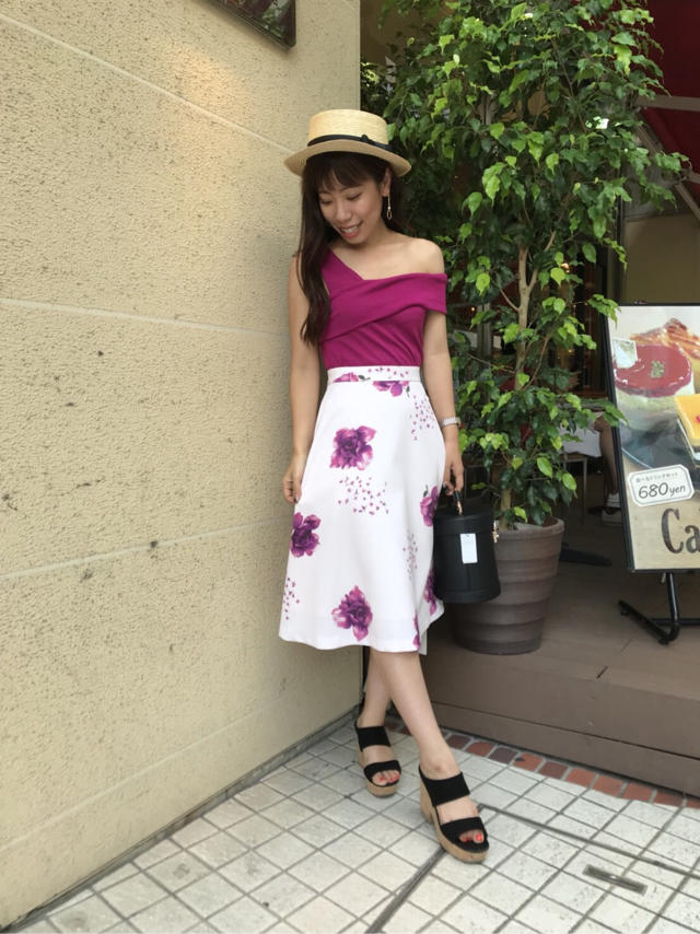 ピンク➕パープルコーデ♡ゆう