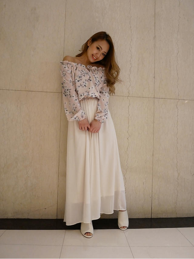 花柄オフショル♡さいさい
