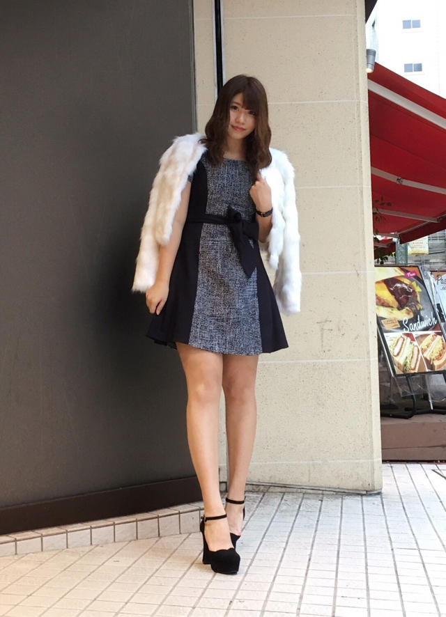 ラメMIXワンピース♡♡♡たっきー