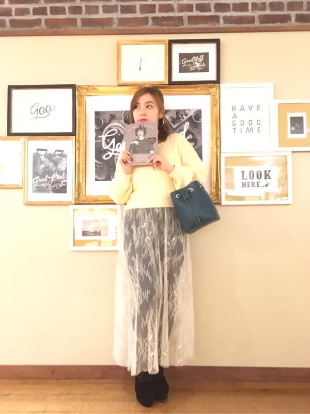 ニット&レースワンピset♡はるな