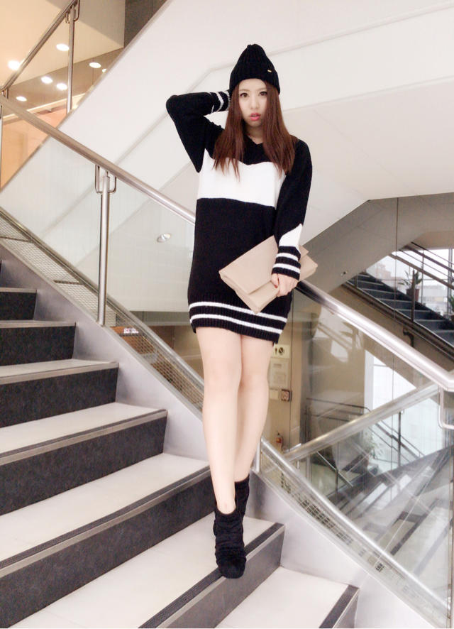 大人気！knit OP♡いわたん
