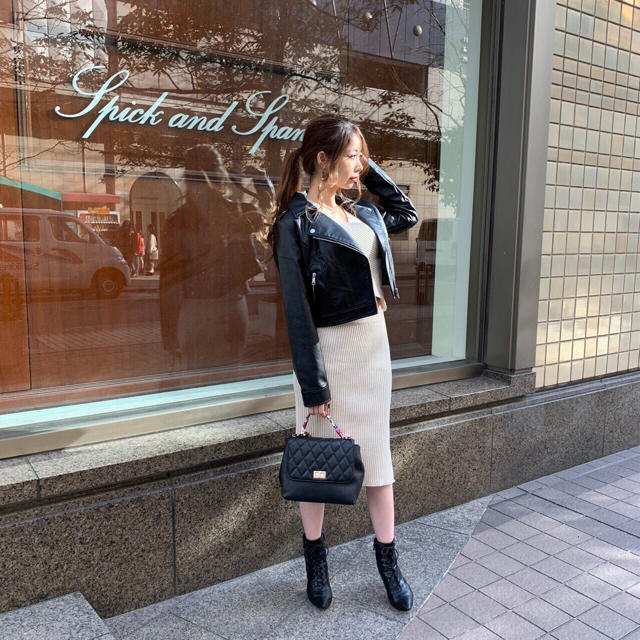 カシュクールセットアップ×ライダース✩.*˚Arisa