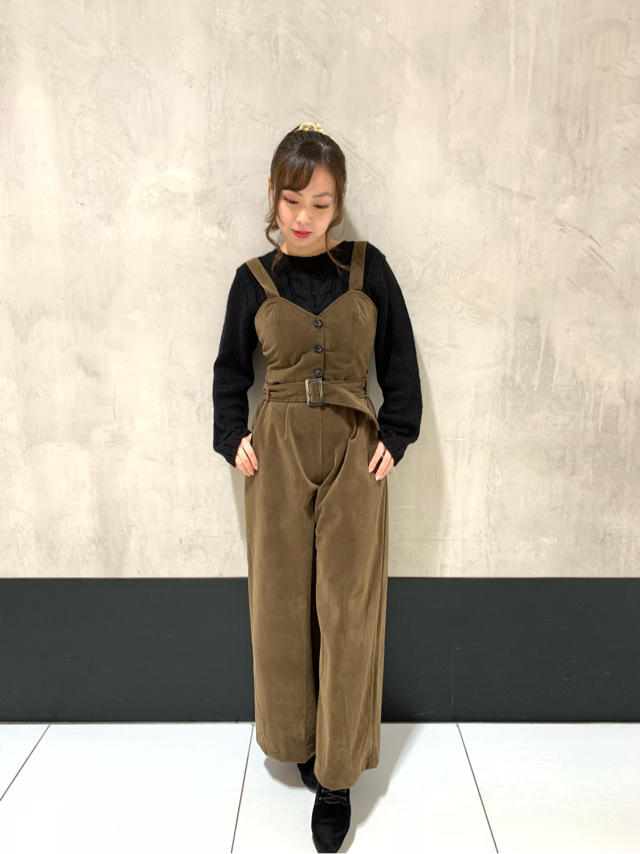 ベロアオールインワン♡あや