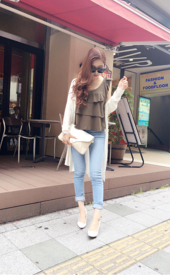 こだわりのdenimを着回し♡かなみ