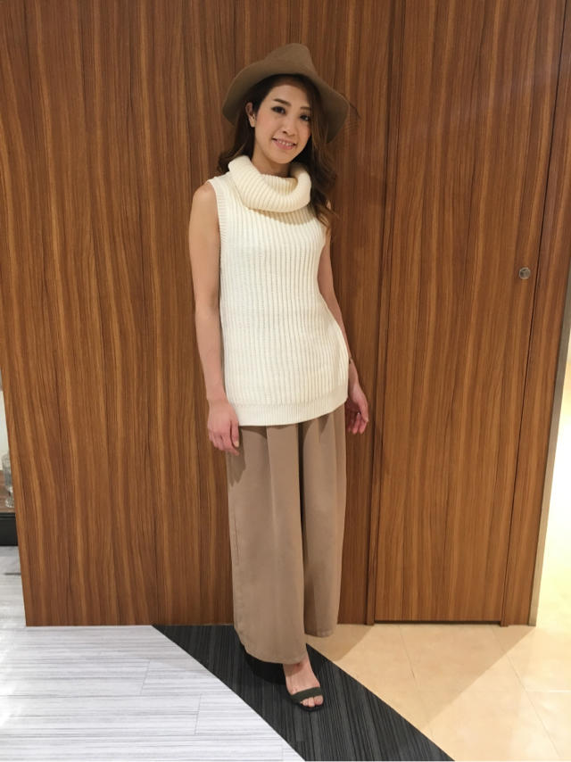 ゆるっと♡ニットコーデ♪