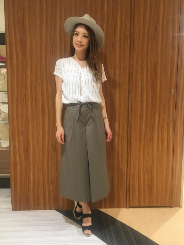 雰囲気を変えるならストライプ♪