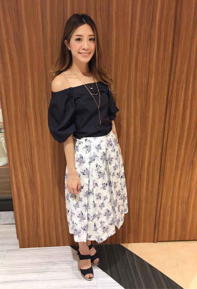 ボリュームスリーブがお洒落可愛い♪