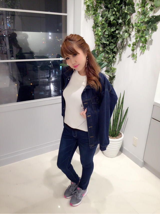 店長のdenim on denimコーデ♡