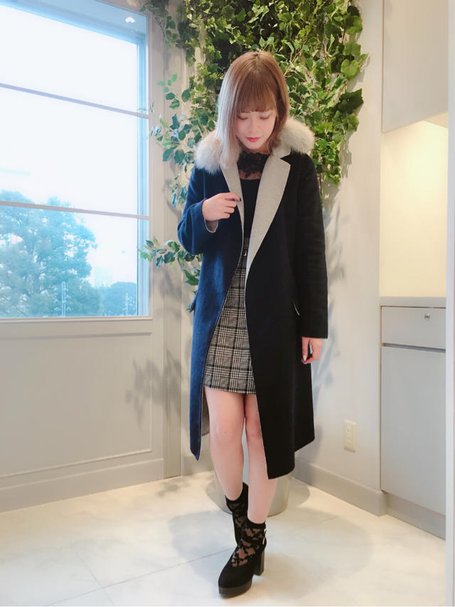 切り替えガウンコート❤︎