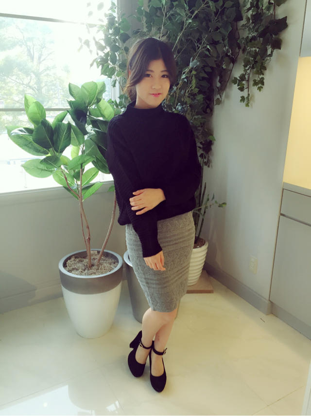 ニット♡タイトなskirt