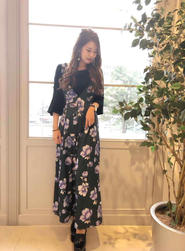インナー付き花柄オールインワン ♥ 再入荷！！♥ 宮崎名物〜 ♡♡♡