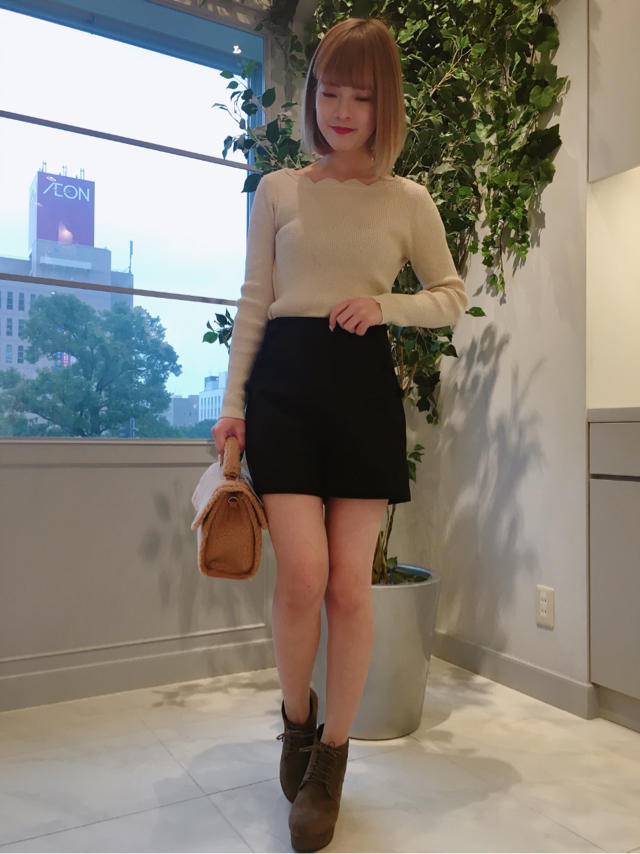 色んなcodeで大活躍間違いなし！キラキララメスカラリブニット❤︎