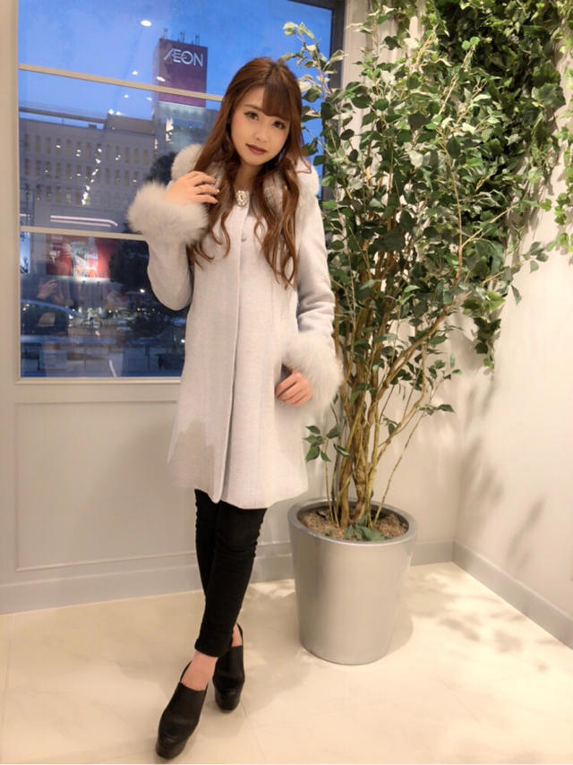 フードAラインコート ♥ arina