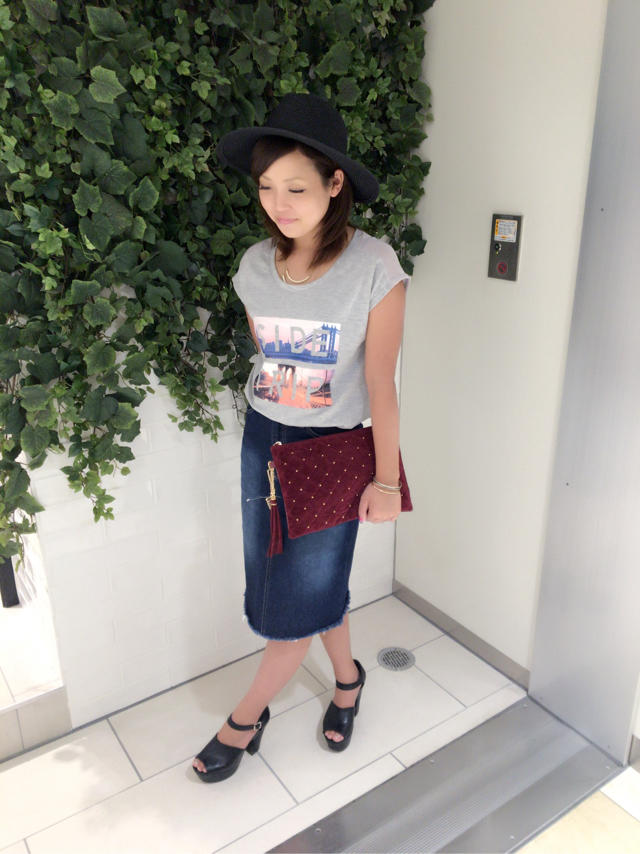 フォトロゴプリントTシャツ♡