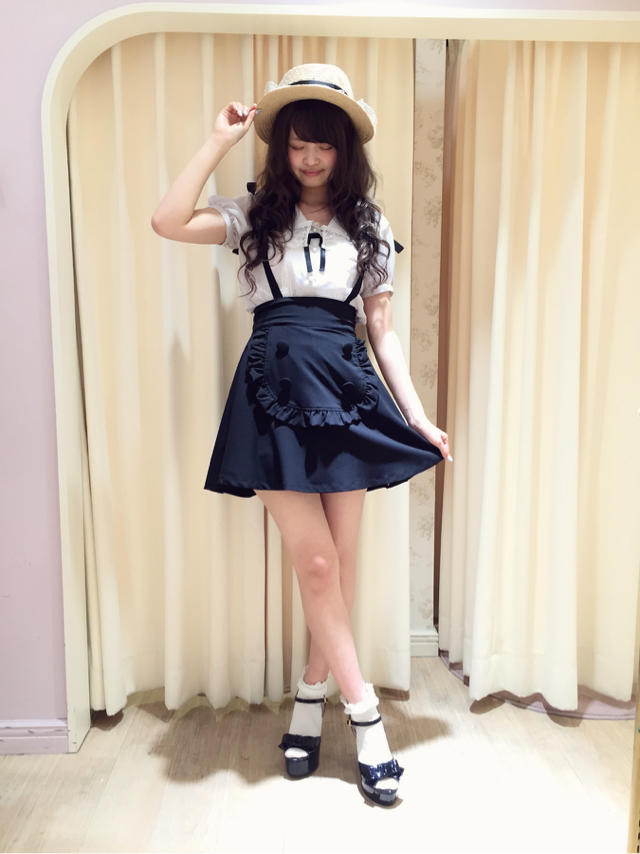 原宿店♡blue×black♡甘さ控えめレトロガーリーStyle♡
