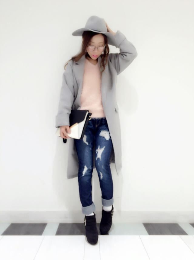 大人気♡フェザーニット♡misato