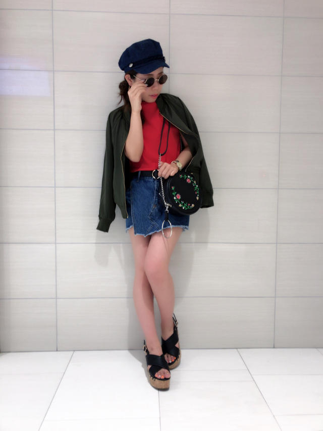 カーキで大人ミリタリーtaste♡misato
