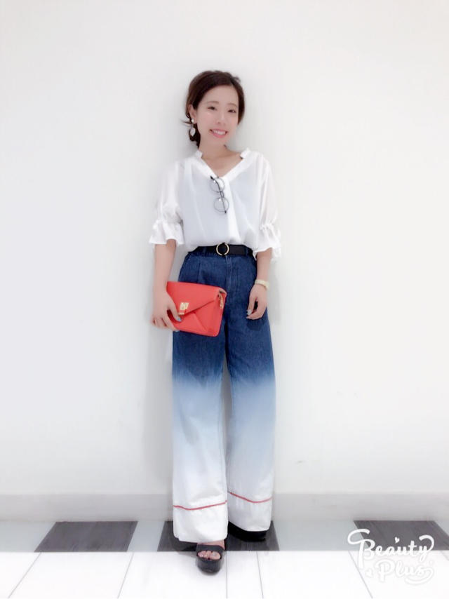楽チンで涼しいスキッパーシャツ♡misato