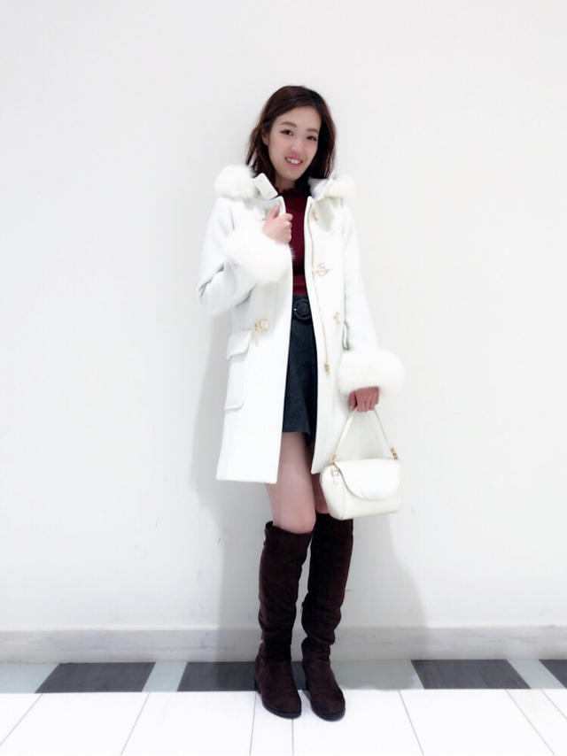 ダッフルコート 2 ♡ ホワイト KTD