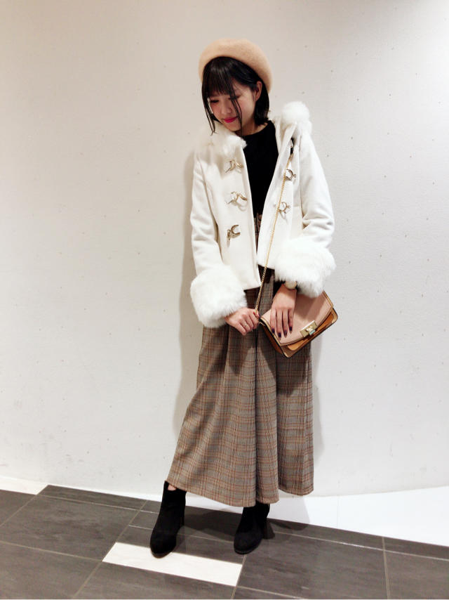 冬大活躍♡ショートウールコート♡HONOKA