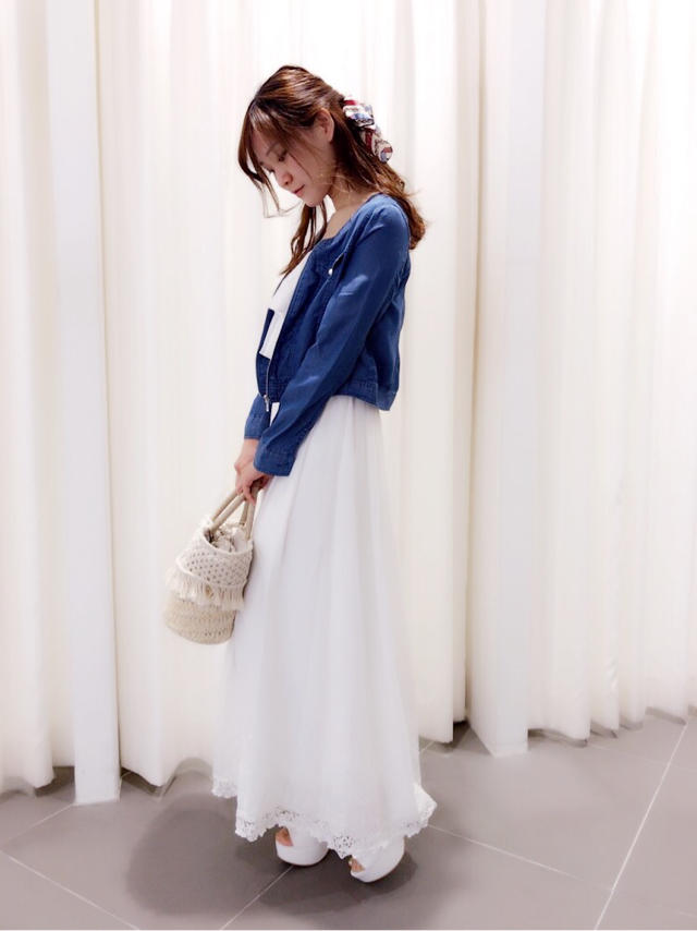 ViVi掲載商品  夏まで使えるマキシ♥