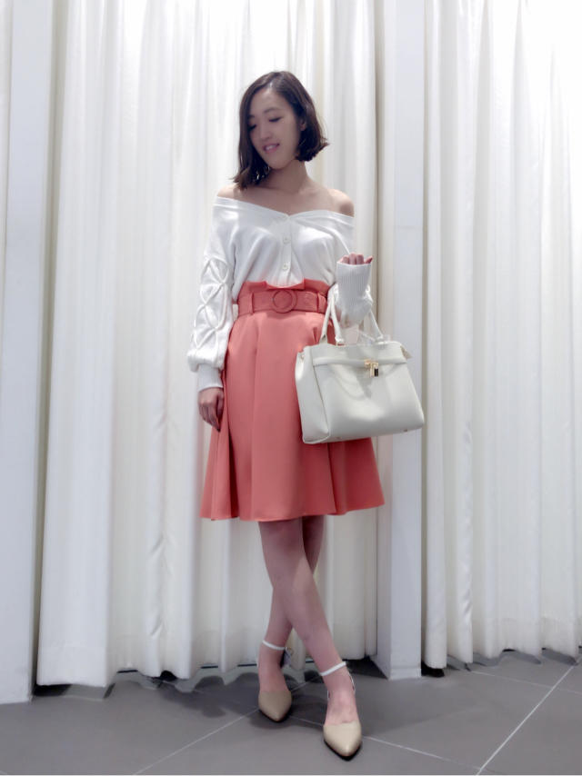 スモックスリーブショートカーデ ♡ KTD