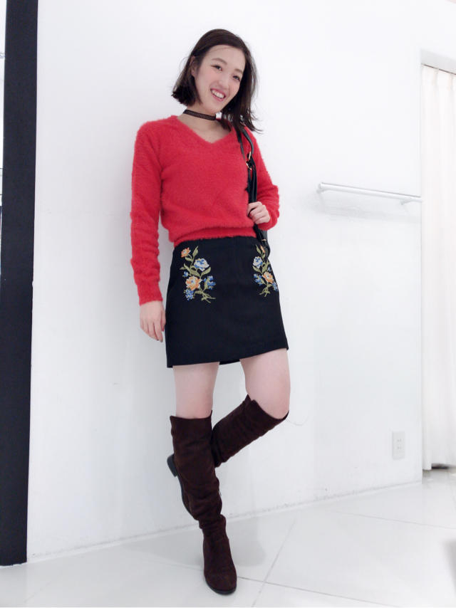 1,900円ニット ♡ コーデ ♡ KTD