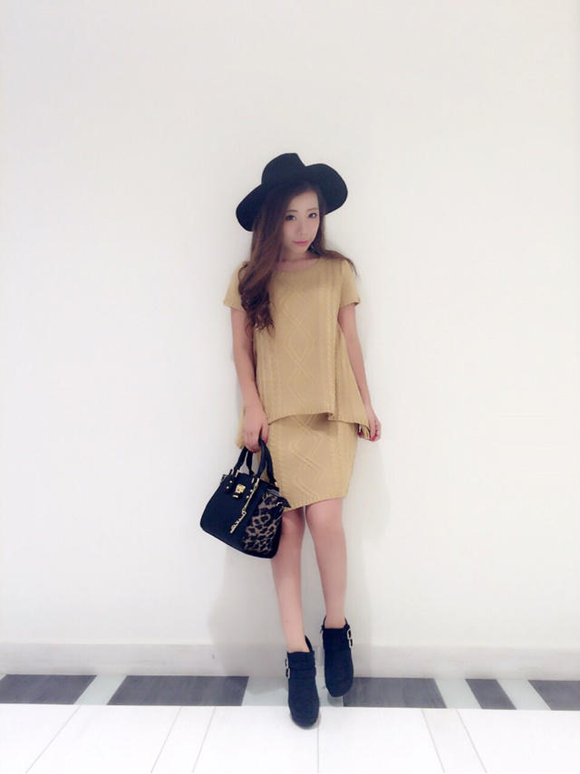 Aラインニットアップ♡misato