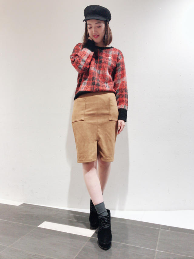 KANGOLコラボ ♡ チェック柄ニット ♡KTD