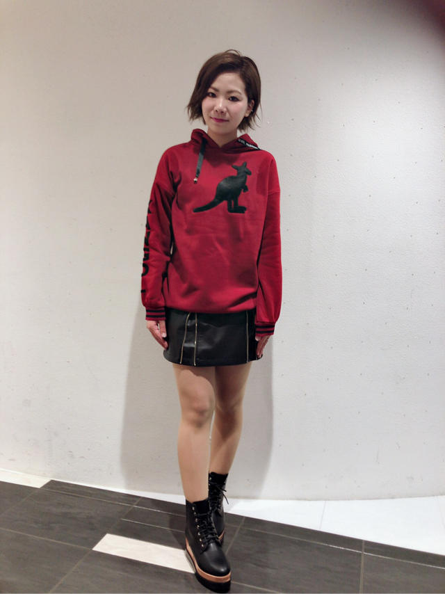 CECIL×KANGOL 裏起毛パーカー ♡ KTD