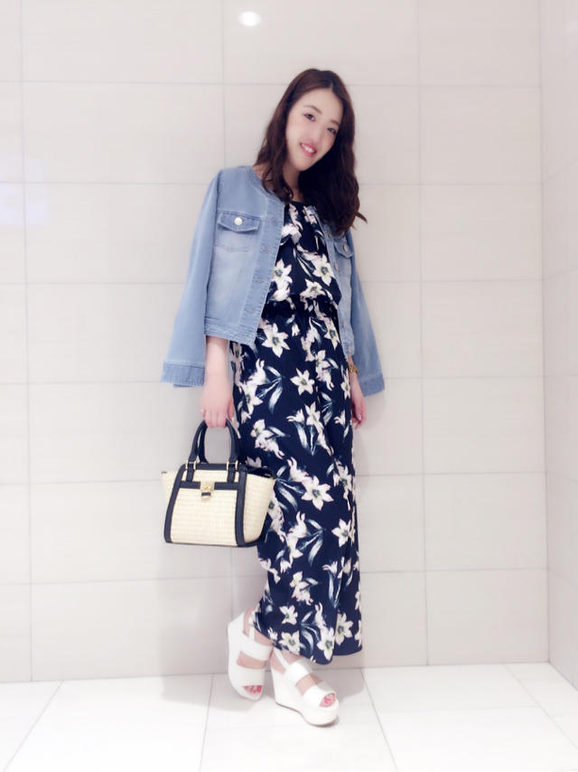 花柄オールインワン ♡ KTD