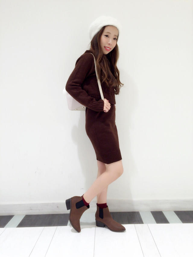 大人気…ニットアップ♡misato