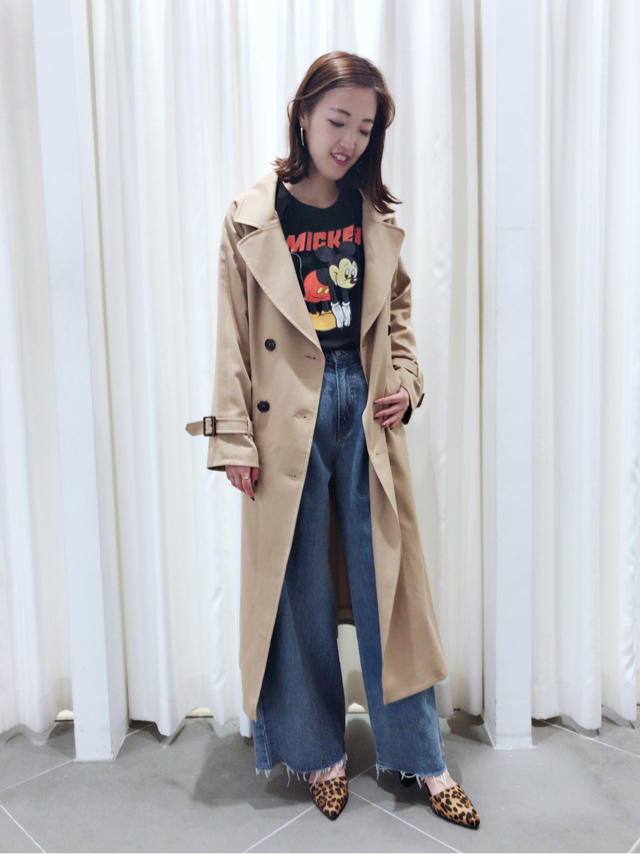 ViVi掲載コーデ♡ブロッキングトレンチコート♡KTD