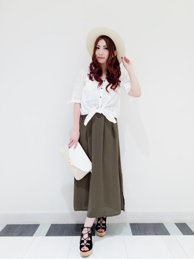 再入荷♡マキシスカート♡お客様から…♡