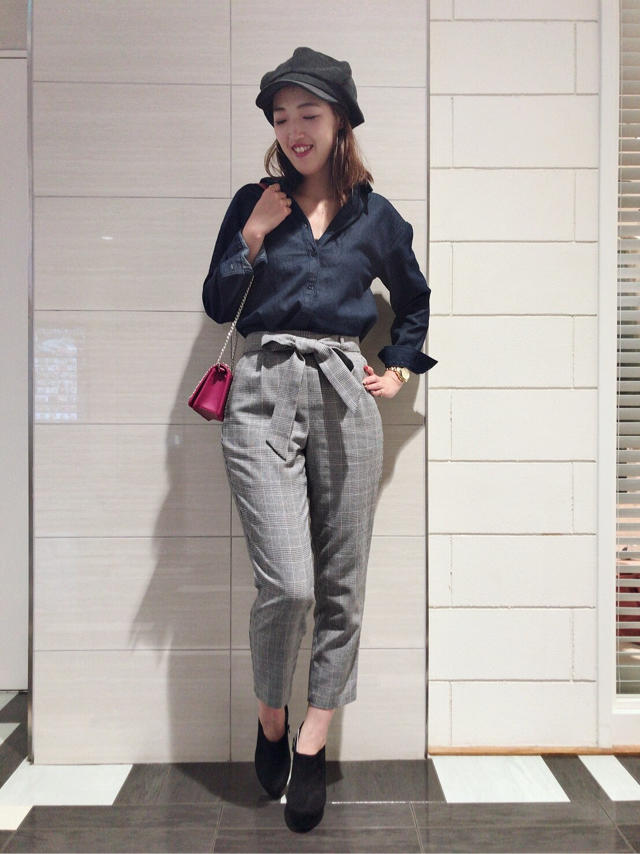 背中スピンドルデニムシャツ♡KTD