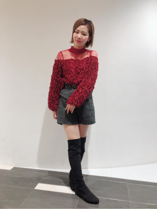 ラメフリンジトップス☆Arisa