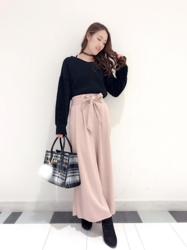 店頭で大人気♡袖シャギーニット♡KTD